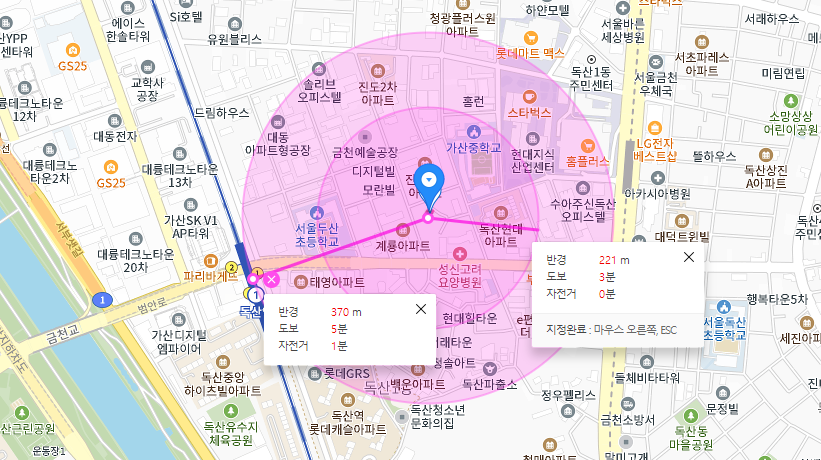 독산역 월주차│금천구 독산동 범안로│서울두산초등학교, 금천예술공장 인근