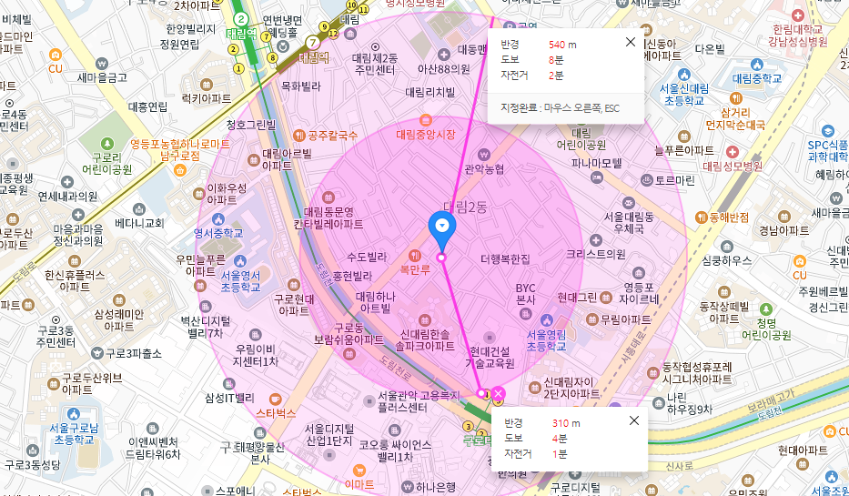 구로동 구로디지털단지역 월주차│영등포구 대림동│독산역, 영림초 인근