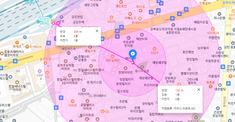 망우동 월주차│중랑구 용마산로│망우역, 등나무공원 인근 월 10만원대