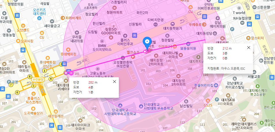 대치동 월주차│강남구 삼성로│한티역 3번출구, 고용노동부 인근│월 30만원대
