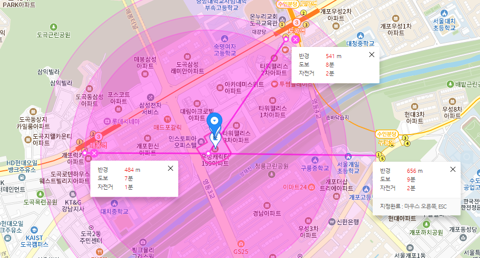 도곡동 월주차│강남구 언주로│구룡역, 도곡역, 매봉역 인근│역세권 20만원대