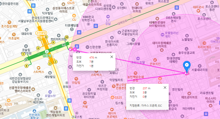 대치동 공영주차장│강남구 삼성로│선릉역, 테헤란로, 서울내과병원 인근│월 20만원대