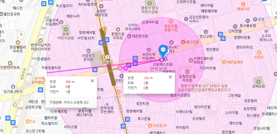면목동 공영주차장│중랑구 겸재로│면목역, 씨앗지역아동센터, 면목빌라 인근│월 10만원대