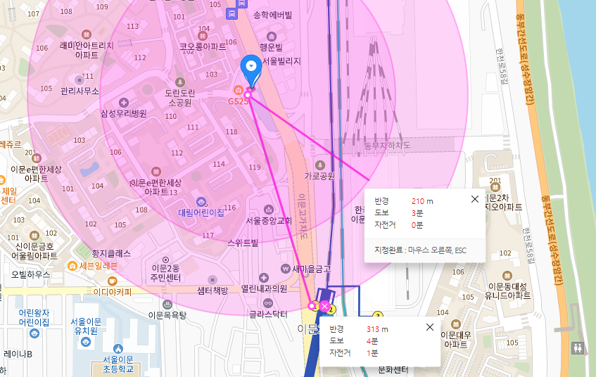 이문동 공영주차장│동대문구 한천로│신이문역, 도란도란소공원 인근 │월 10만원대