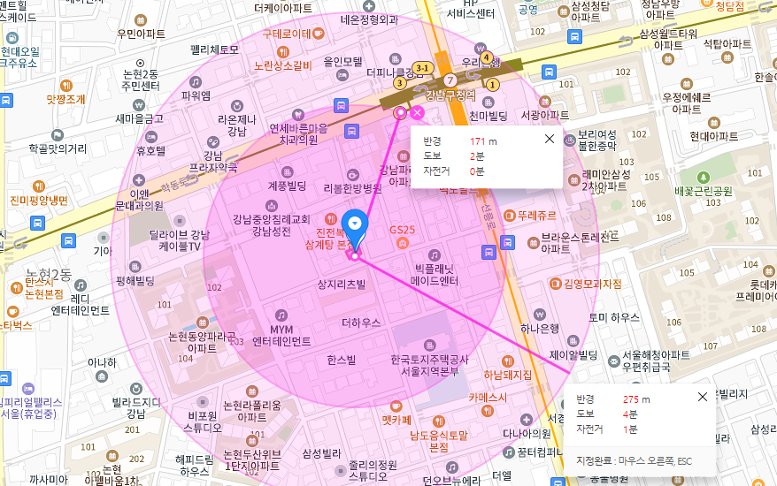 강남구청역 월주차│강남구 논현동 학동로│스타위브엔터, 상지리츠빌 인근│20만원