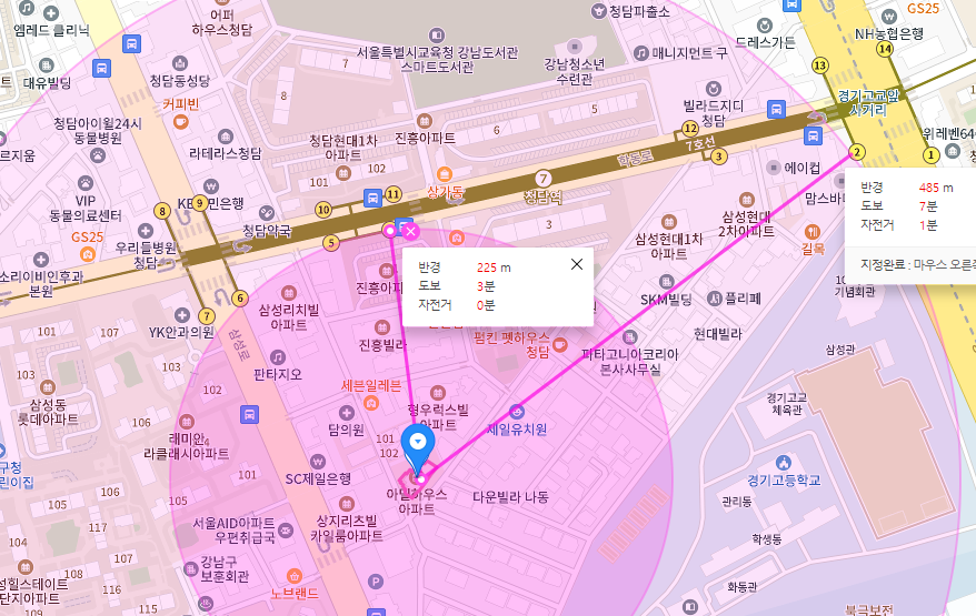 청담역 월주차ㅣ강남구 삼성동 학동로ㅣ강남구청, 경기고등학교 인근 월 10만원대