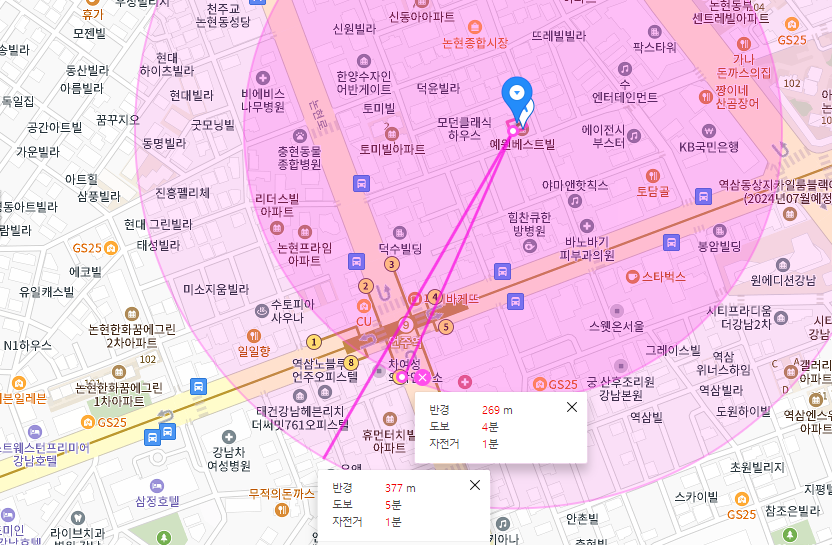 언주역 월주차ㅣ강남구 논현동 봉은사로ㅣ토미빌아파트, 덕수빌딩 인근 20만원대