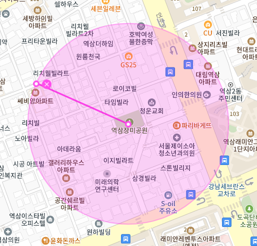 역삼 월주차, 역삼장미공원 인근 주차장 위치와 이용 안내