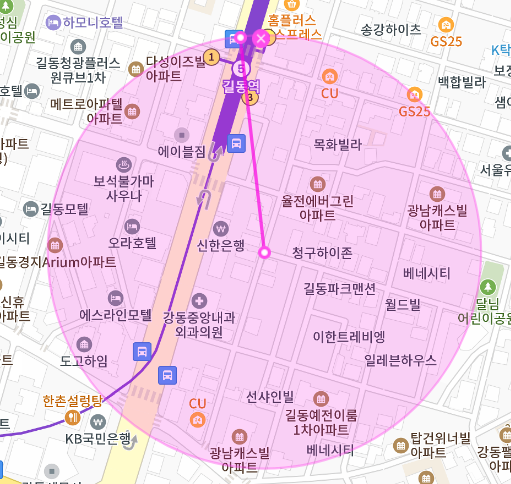길동 월주차 안심하고 이용할 수 있는 주차장
