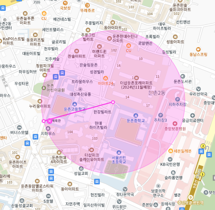 둔촌동 월주차 중앙보훈병원 인근 주차장을 소개합니다