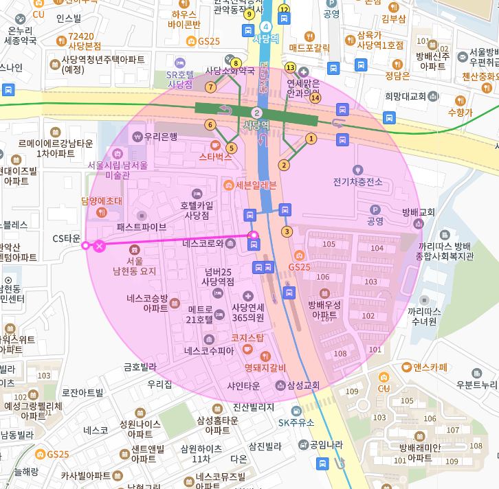 사당역 월주차, 4번출구 인근 당신만의 주차장을 찾아보세요