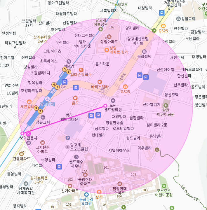 당고개역 월주차, 이용할 사람 여기 모입시당
