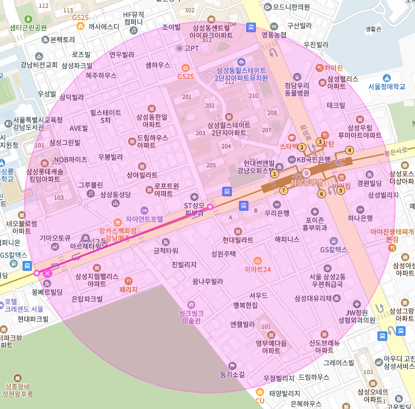 삼성중앙역 월주차, 곧 더워지는데 발품 파시게요?