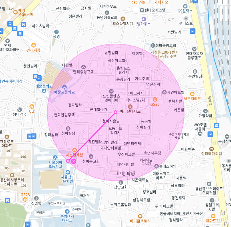 청파동 월주차, 청파초등학교 인근 주차장 소개합니다
