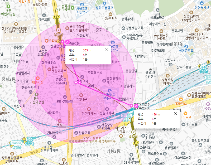 중화역 월주차/ 역 인근 5분컷/단일주차/저렴한 주차