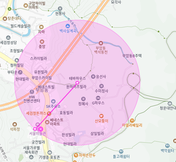 청운동 월주차_석파정 서울미술관 근처 월주차