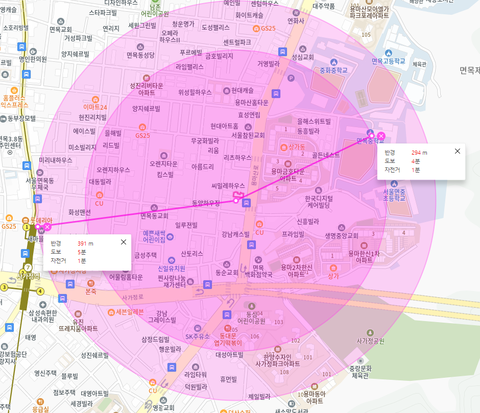 사가정역 월주차  /선생님들을 위한 가성비 주차장!/시가정역/면목 중학교/중화 중학교/서울 면중초 근처 주차장