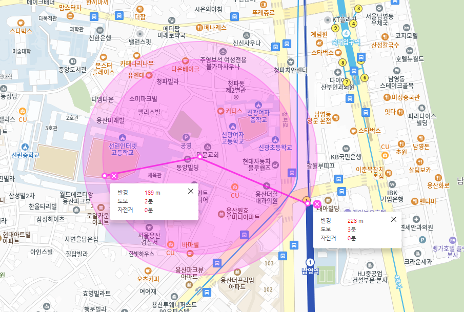 남영역 월주차  /내 손에 안에 작은 주차장 주만사!/남영역/선린인터넷고/신광여고/숙명여대 근처 주차장