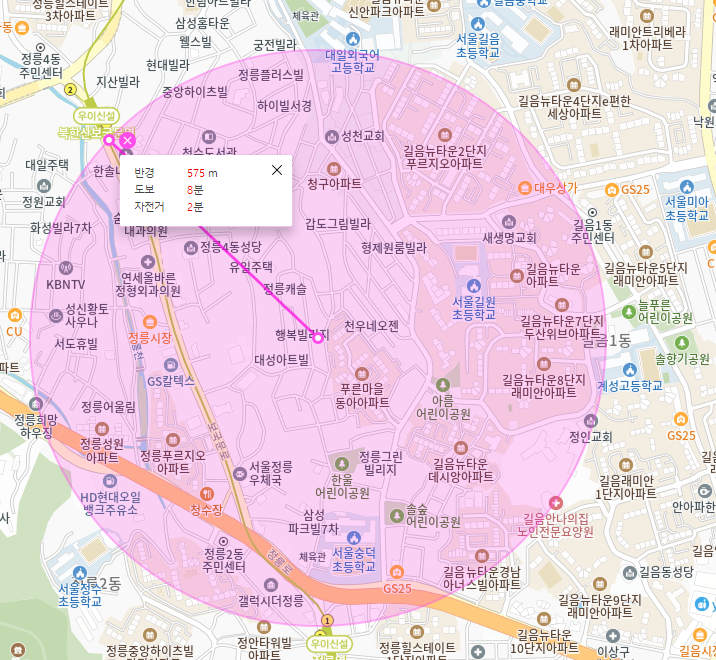 정릉동 월주차 │정들고 싶은 나의 정릉동 주차장
