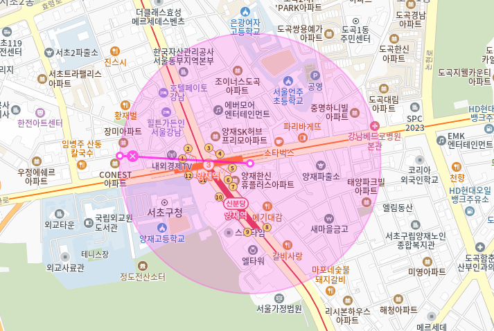 양재역 월주차_3호선과 신분당선 근처의 환상적인 주차장!