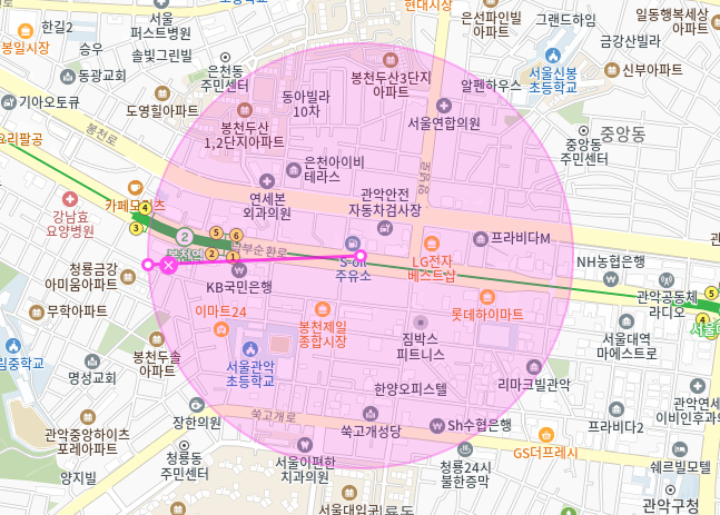 봉천역 월주차 _ 24시간 봉천역 바로 앞에 주차하세요!🚗