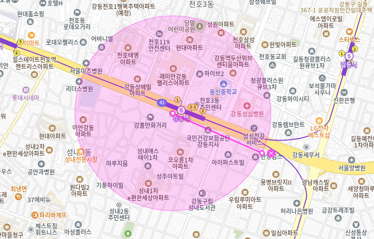 강동역 월주차_강동역 주차장이 하루 4700원도 안된다고??