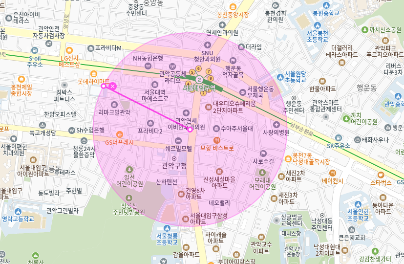 봉천동 월주차/봉천동 출퇴근, 주만사와 함께!