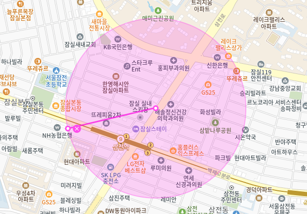 삼전역 월주차/삼전역 1분 거리 주차장 어떠신가요??