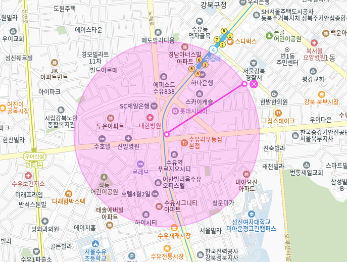 수유역 월주차_수유역이 3분 거리에 초저렴 주차장이??