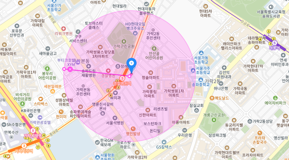 경찰병원역 월주차 _ 내 앞마당 같은 경찰병원역 월주차