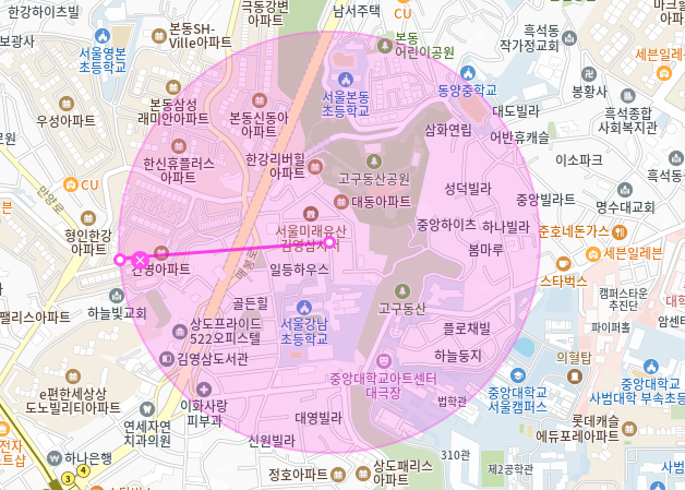 상도동 월주차_서울 강남 초등학교 1분 거리 주차장!