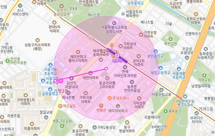 개롱역 월주차_개롱역이 1분 밖에 안 걸린다고??