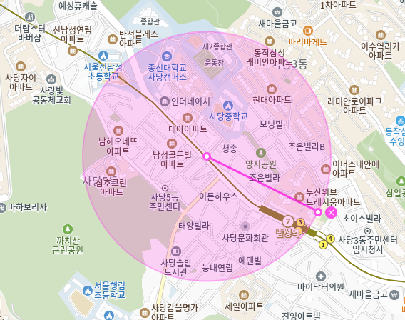 남성역 월주차_남성역 3분 거리 저렴한 주차장