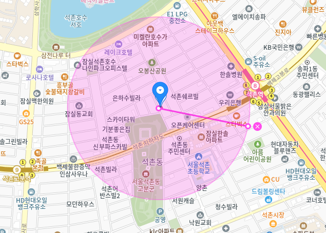 석촌동 월주차_석촌역, 석촌호수 인근 주차장