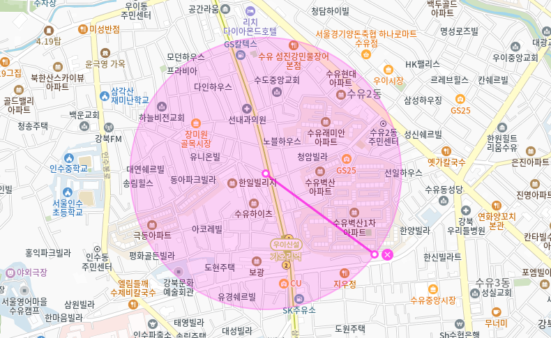 수유동 월주차_가오리역 2분 거리 주차장