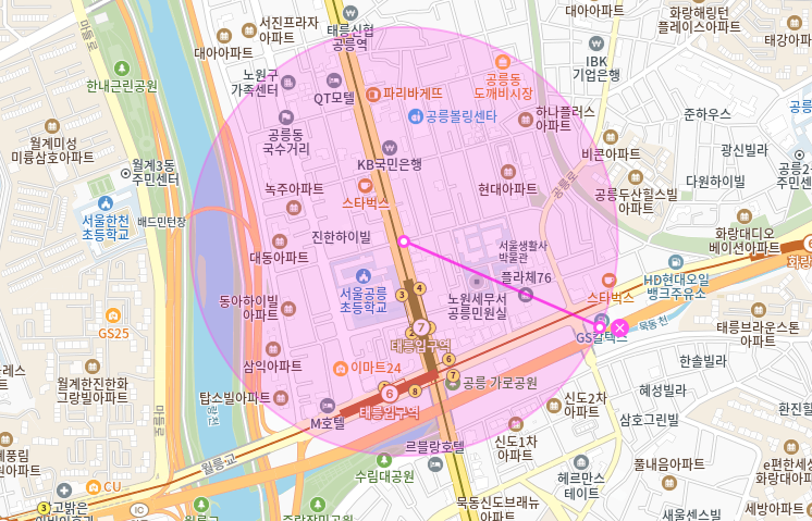 태릉입구역 월주차_태릉입구역, 공릉 초등학교 근처 주차장