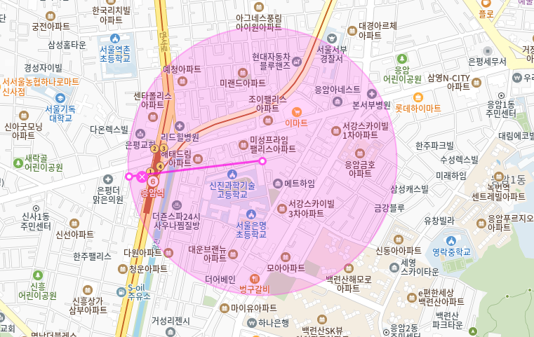 응암동 월주차_응암역, 은명 초등학교 인근 주차장