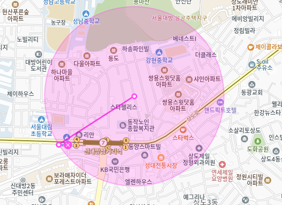 신대방삼거리역 월주차_신대방삼거리역 6번 출구 인근 주차장