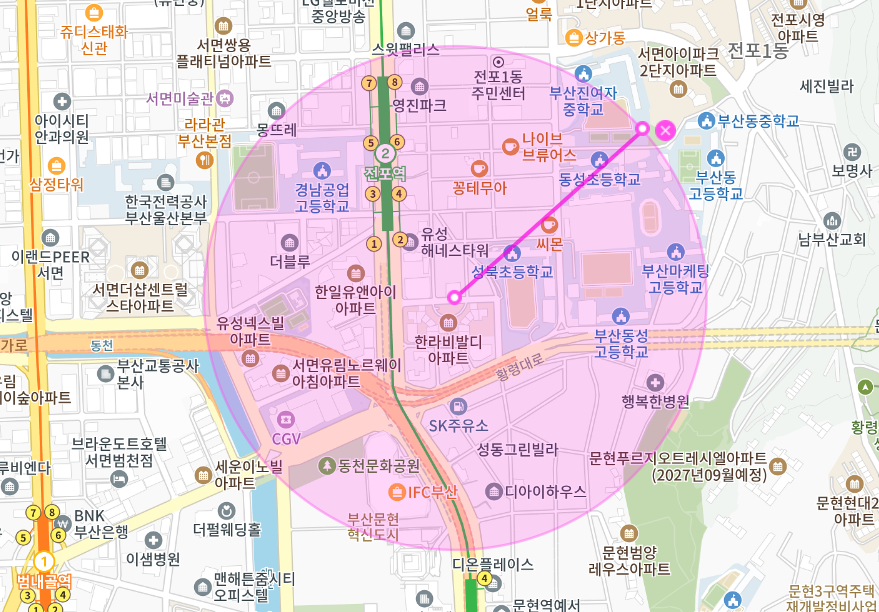 전포역 주차장 _ 지하철 2번 출구와 성북 초등학교 사이에 기계식 주차장 있습니다!