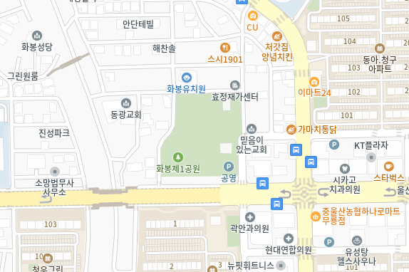 북구 공영주차장 _ 울산광역시 북구에 있는 공영 주차장 상세 정보