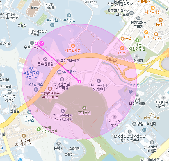 이의동 월주차_영통구 광교플렉스데시앙 제휴 월주차장