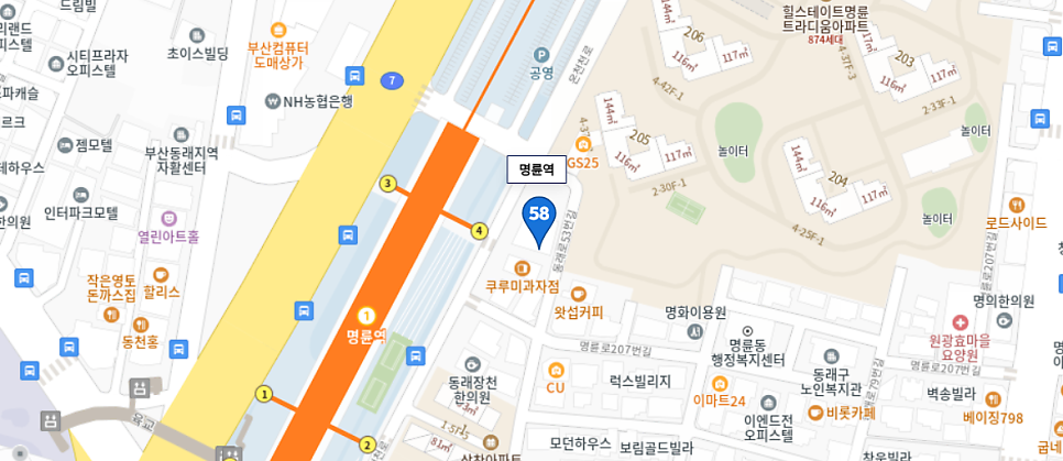 동래구 공영주차장 _ 공영 주차장 이용 정보 및 위치