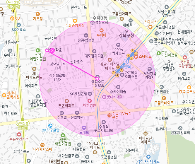 수유역 월주차_수유동 에피소드 수유 월주차장