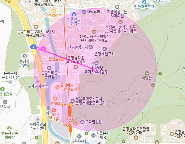 진관동 월주차_구파발역 인근 파크앤타워 제휴 월주차장