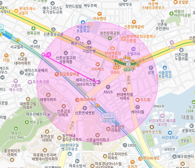 신촌역 월주차_노고산동 에피소드 신촌 369 제휴 월주차장
