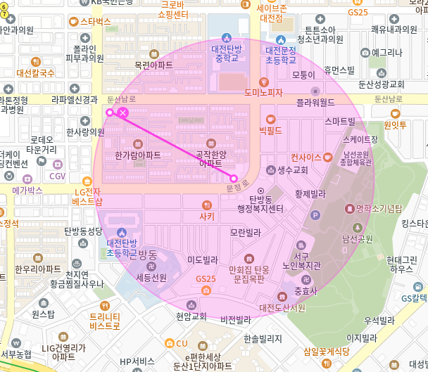 탄방동 월주차_대전 서구 뉴한양프라자 Tmap 제휴 월주차장