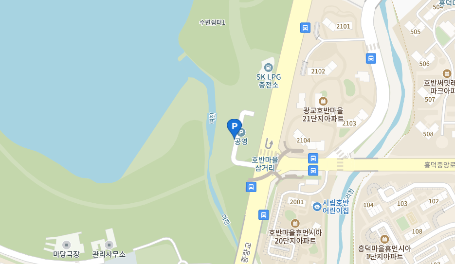 광교 호수공원 공영주차장_ 위치 및 상세 정보