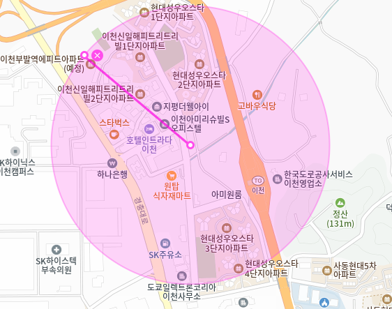 이천시 월주차_부발읍 Tmap 제휴 이천신일주차장
