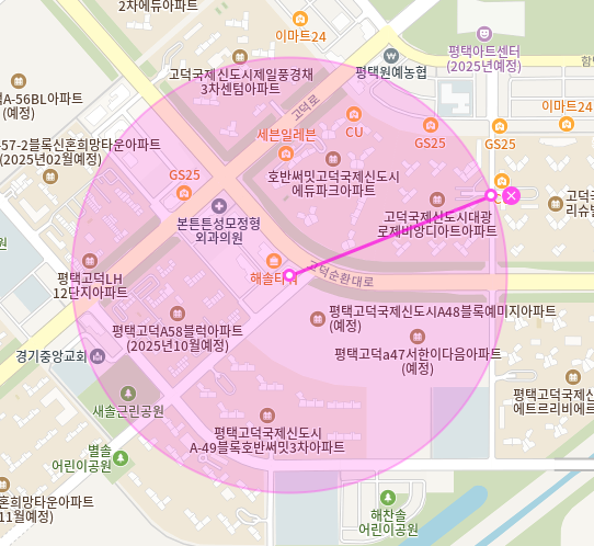 고덕동 월주차_평택시 Tmap 제휴 명문프라자 월주차장
