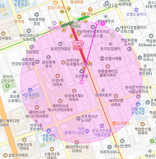 서초 월주차_강남역 1분 거리 저렴한 주차장